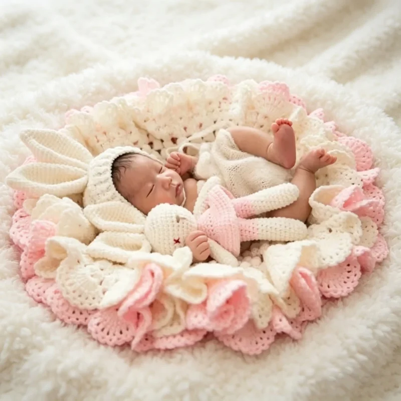 Photography Of The Day - Full Moon Hundred Days Newborn Blanket