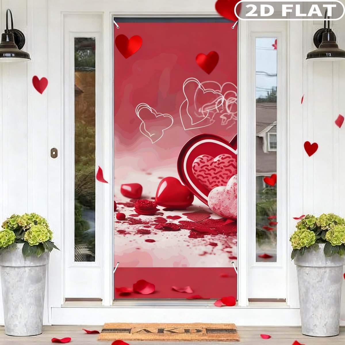 Photography Of The Day - 2D FLAT 1pc Valentine Day Hanging