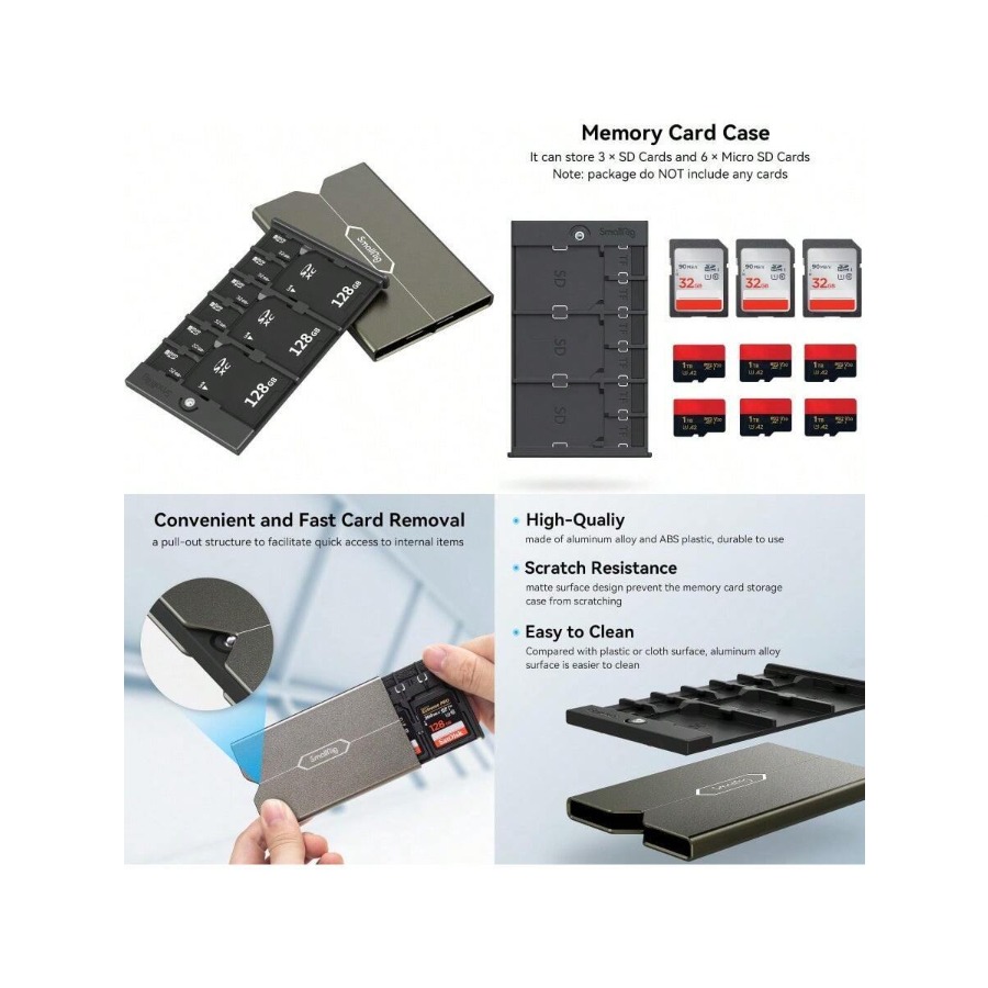 Photography Sim - YC SMALLRIG Memory Card Case Holder