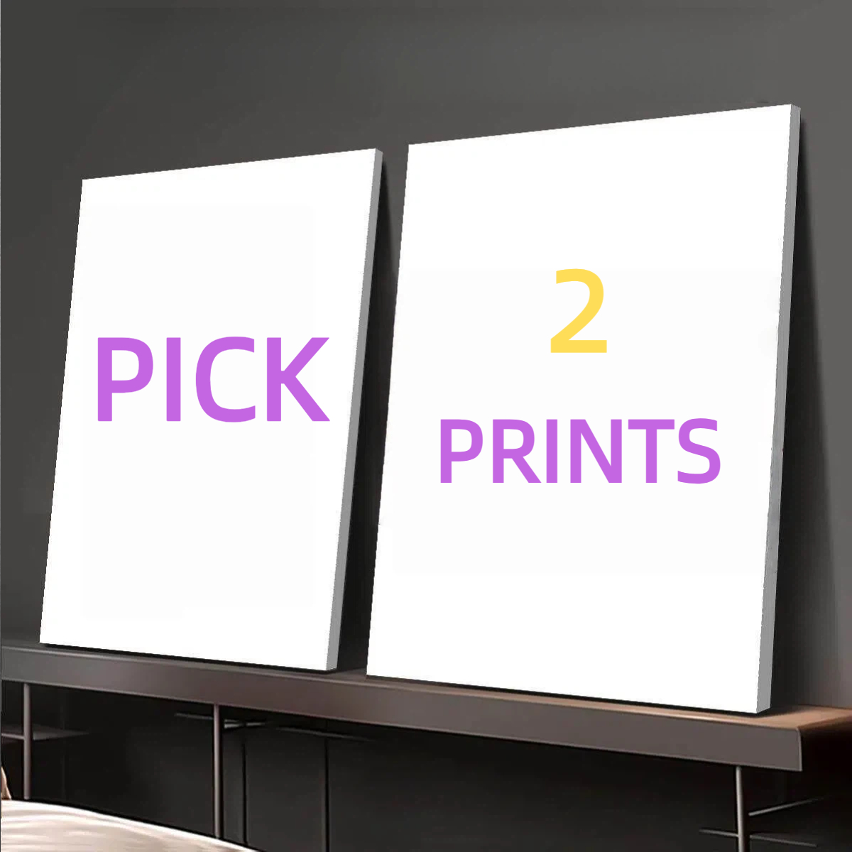 Photography Image - 2pcs/set of custom canvas photo wall