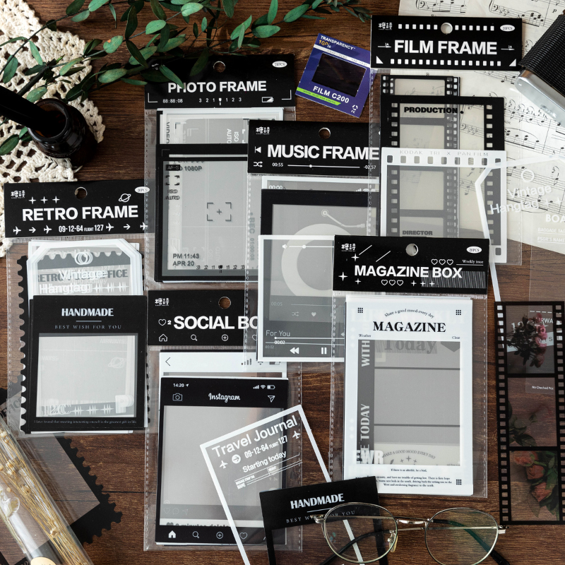 Photography Journal - 15 pcs INS Transparent photo frame