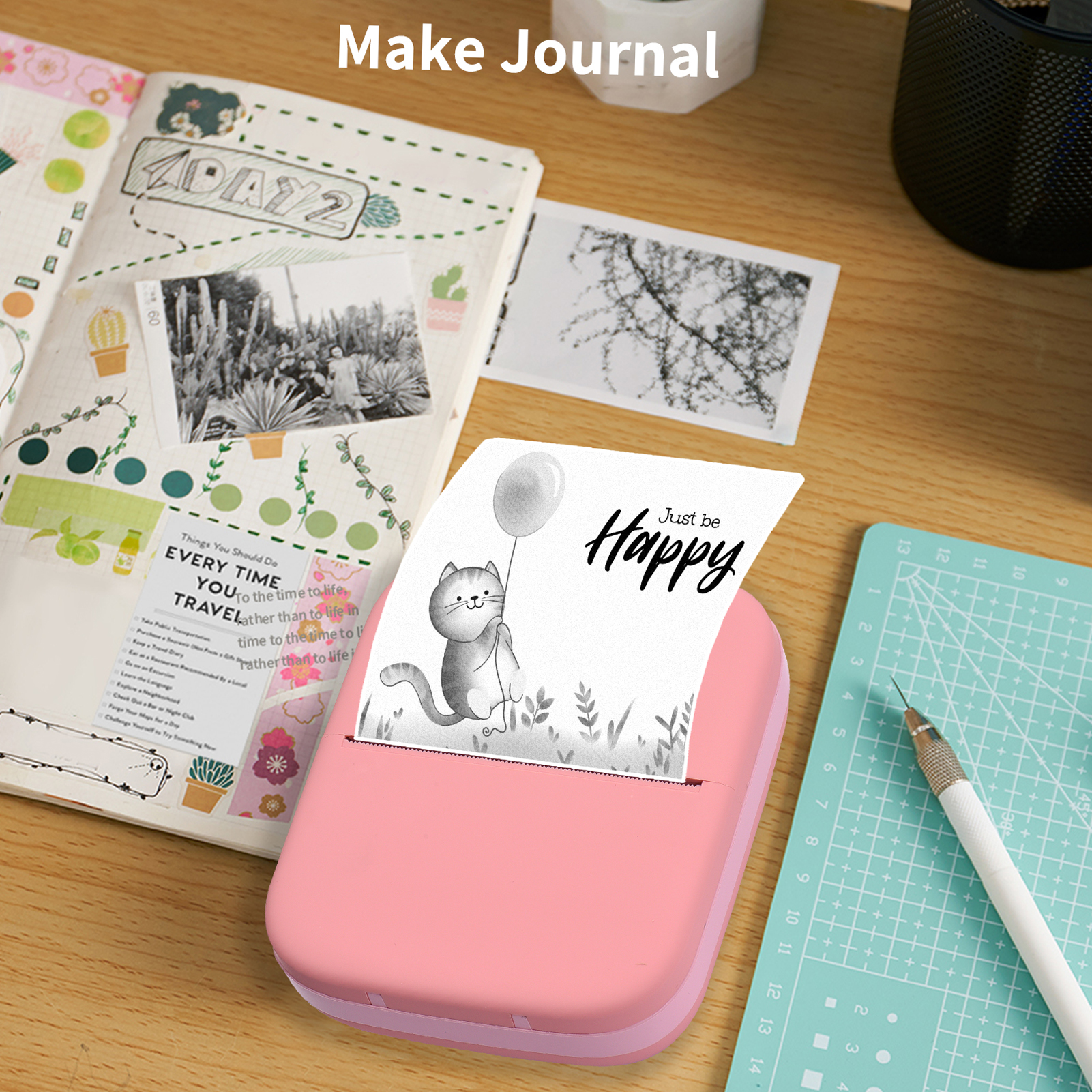 Photography Journal - X1 Portable Mini Pocket Printer 80mm