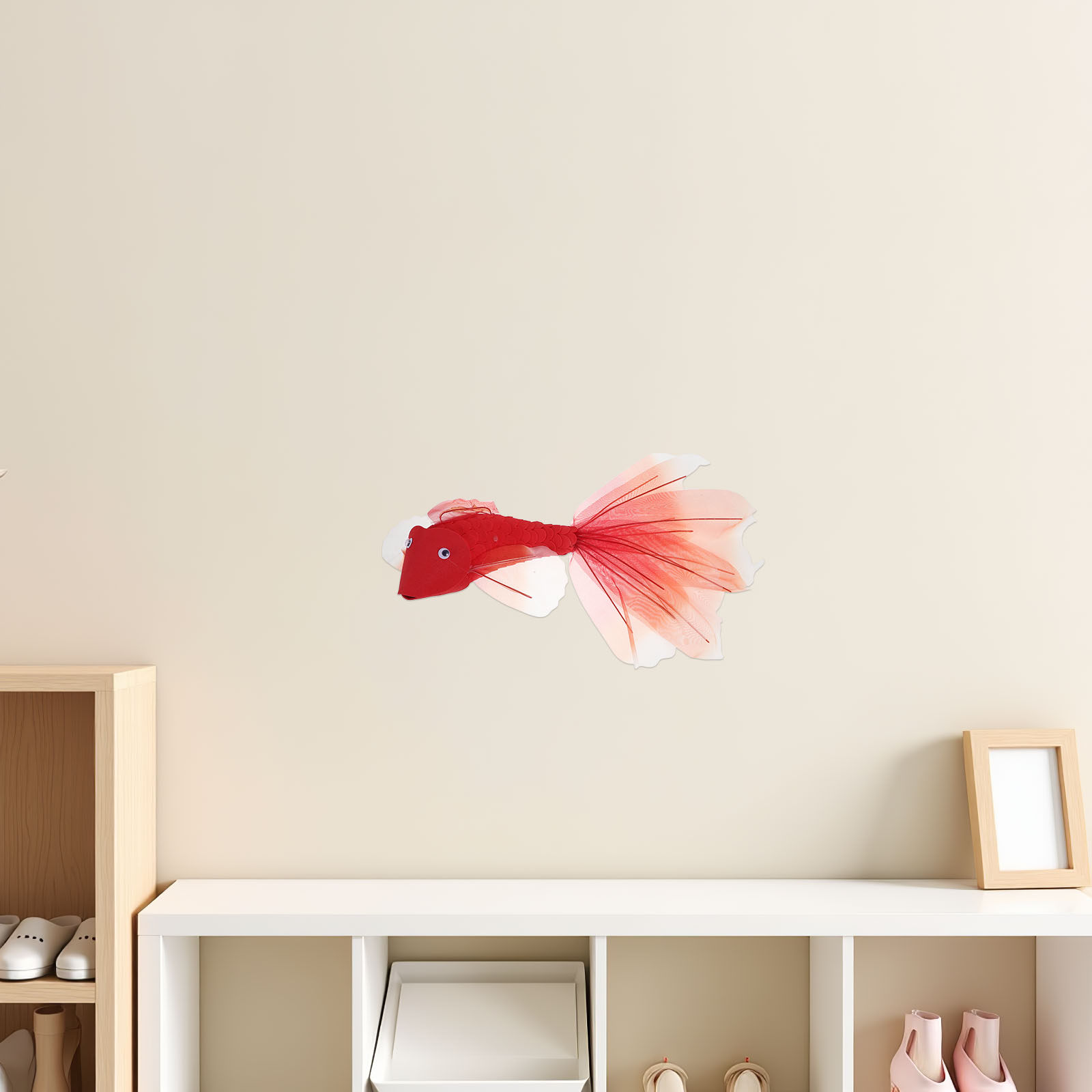 Photography Year - Red Koi Fish Polyester Scene Prop