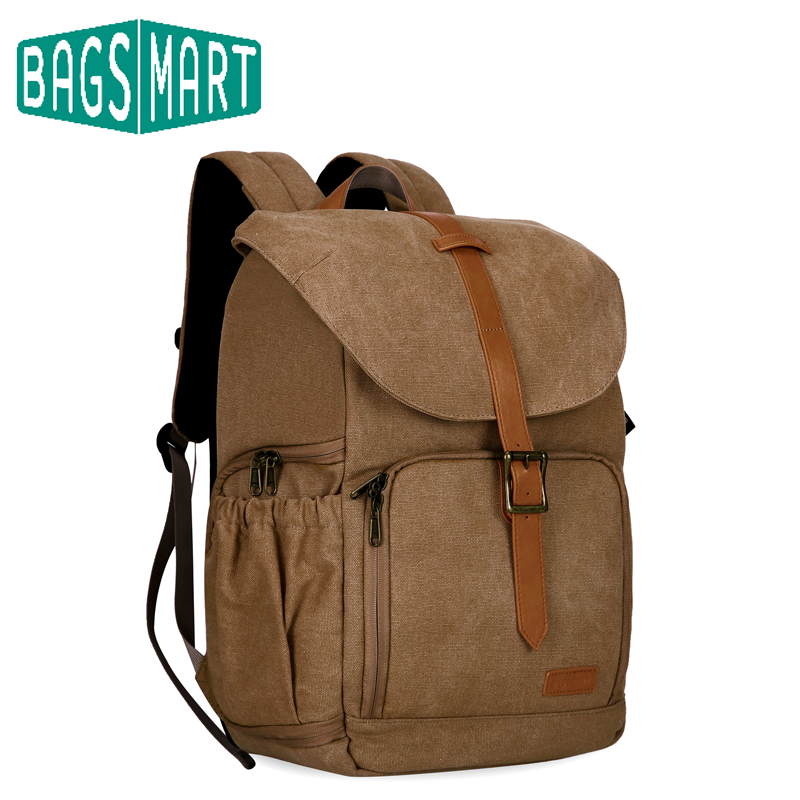 Camera Bag Waterproof - BAGSMART Camera Bag DSLR Photographers Backpack