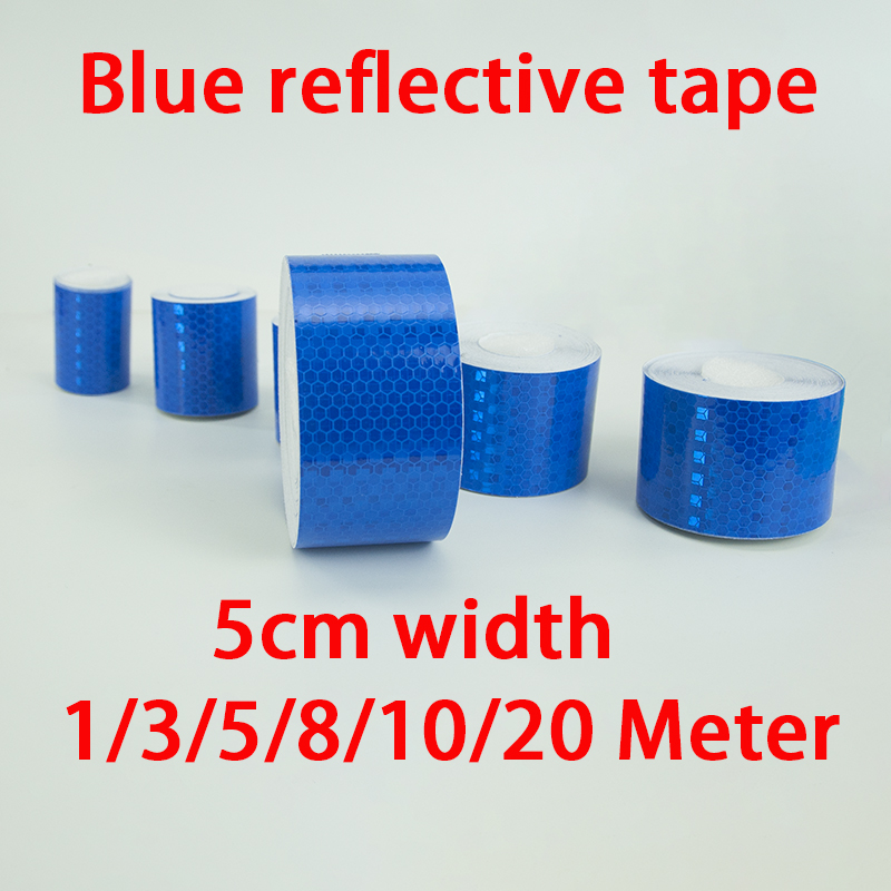 1pcs 5cm 1/3/5/8/10/20m Blue R - Reflector 5 In 1 avis et prix