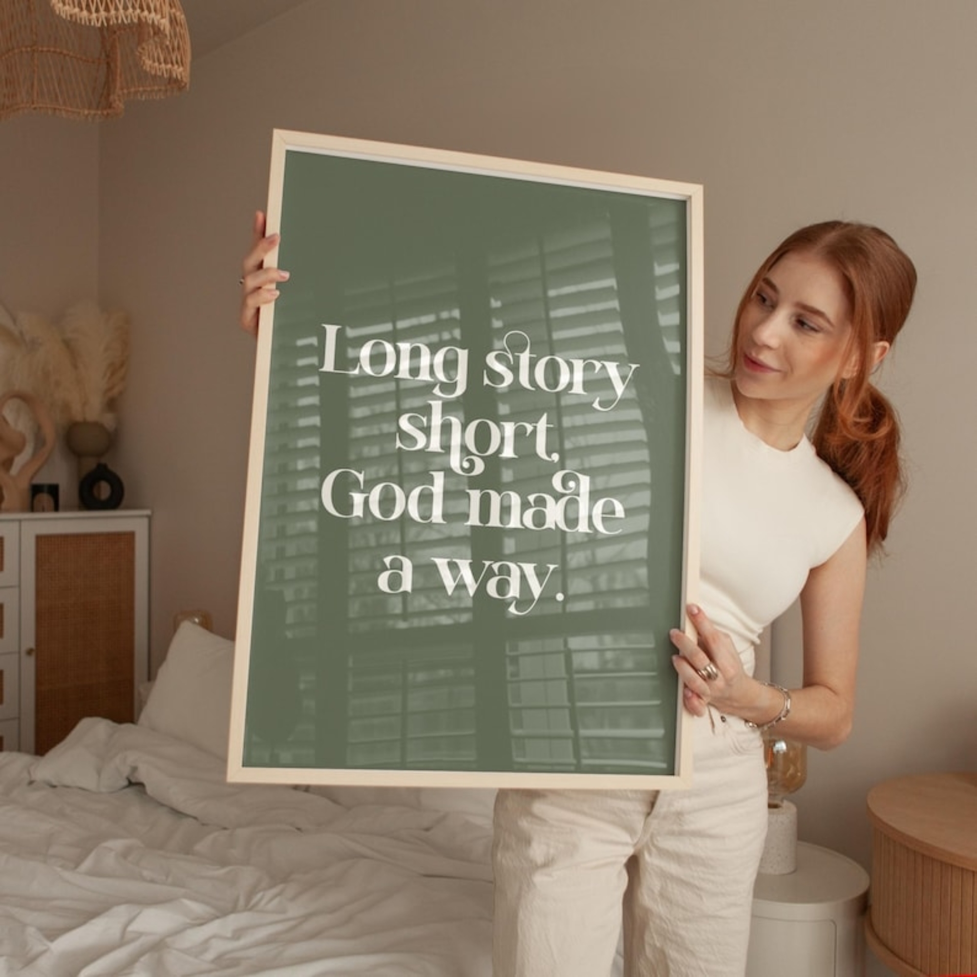 Long Story Short God Made A Wa - Photography Image avis et prix