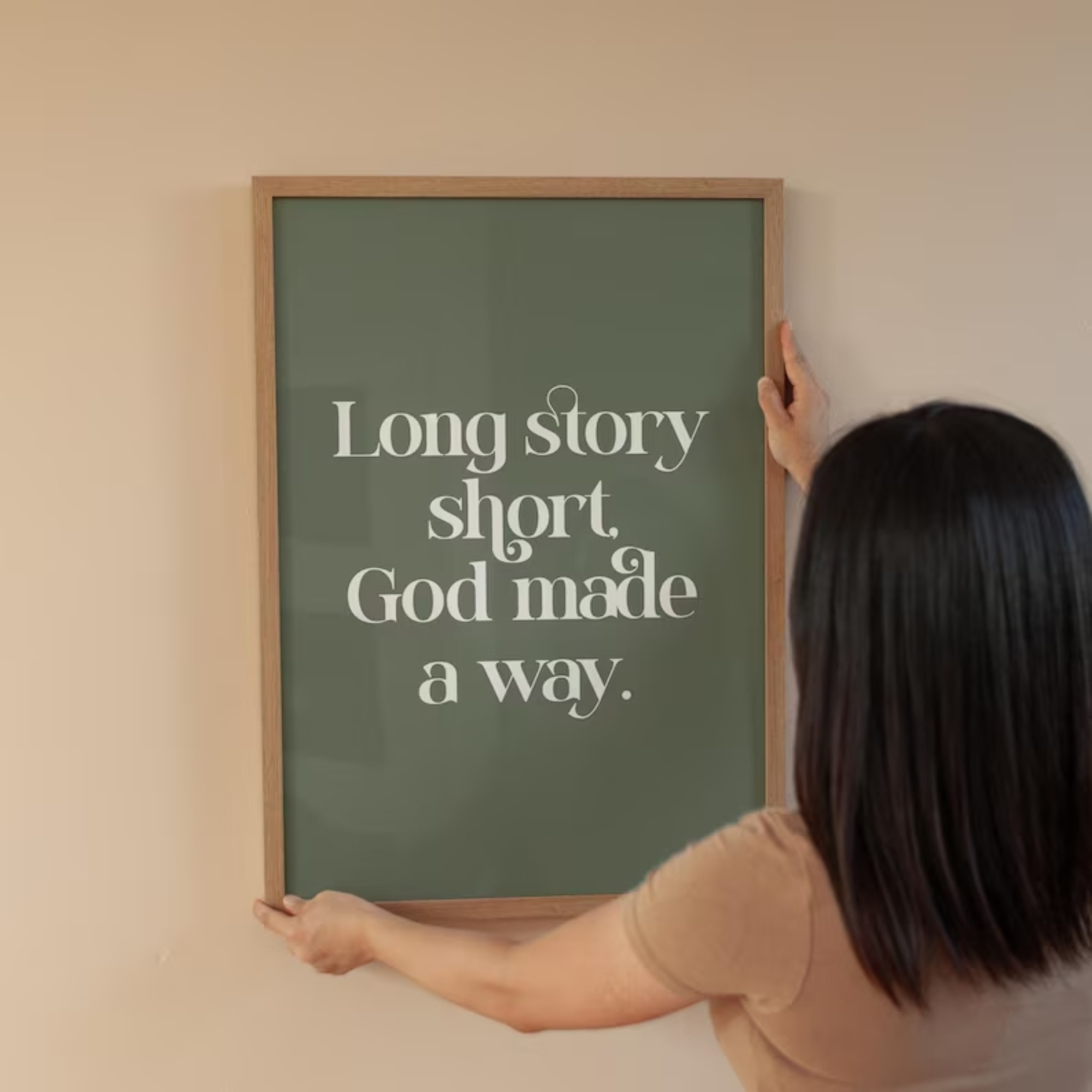 Long Story Short God Made A Wa - Photography Image avis et prix
