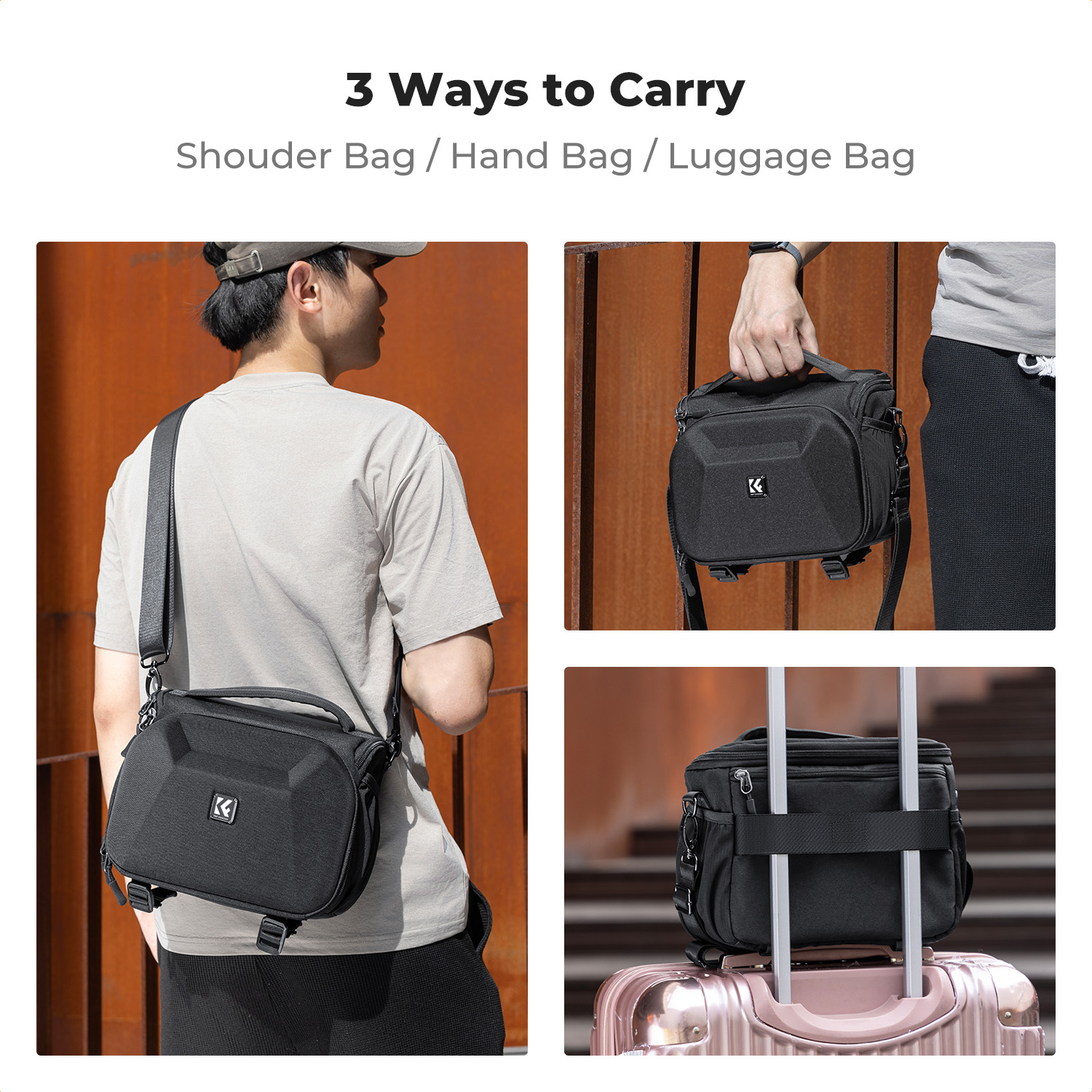 K&F CONCEPT Lightweight Tough  - Camera Bag Waterproof avis et prix