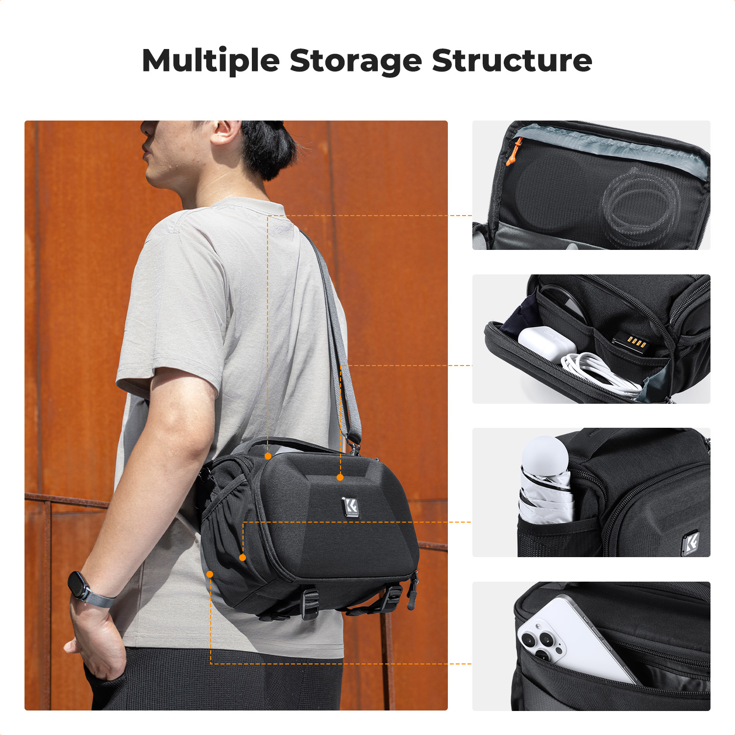 K&F CONCEPT Lightweight Tough  - Camera Bag Waterproof avis et prix