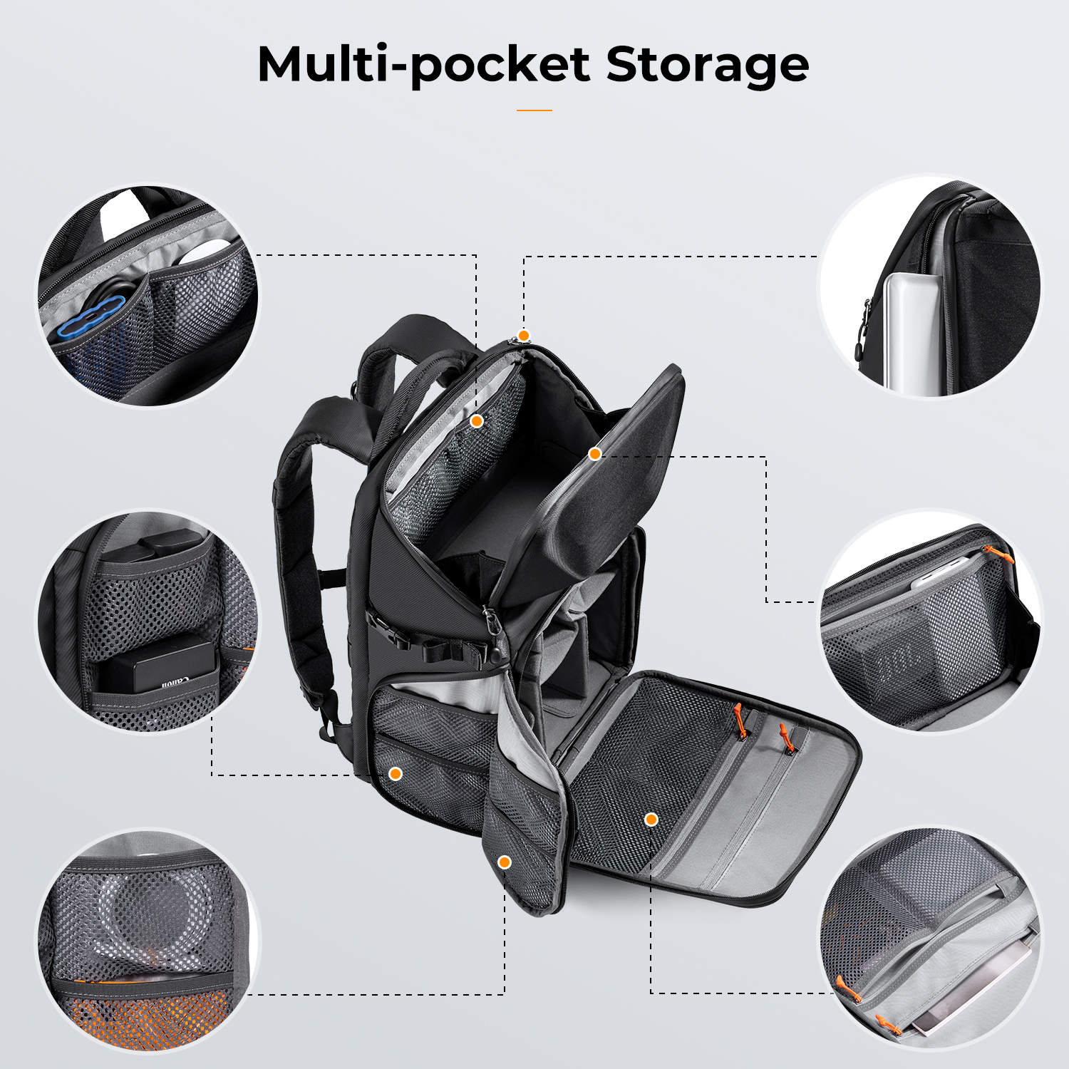 K&F CONCEPT 20L Camera Backpac - Camera Bag Waterproof avis et prix