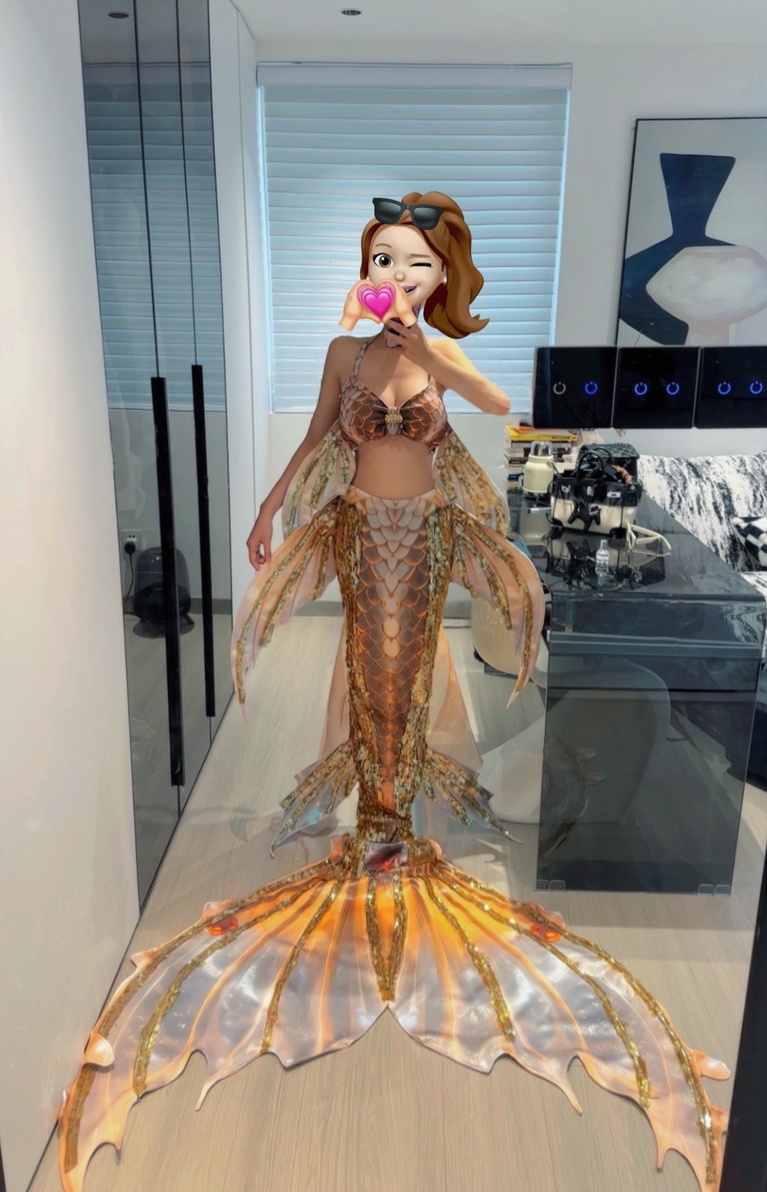 New Hot Stamping Mermaid Swims - Photography Youtube avis et prix