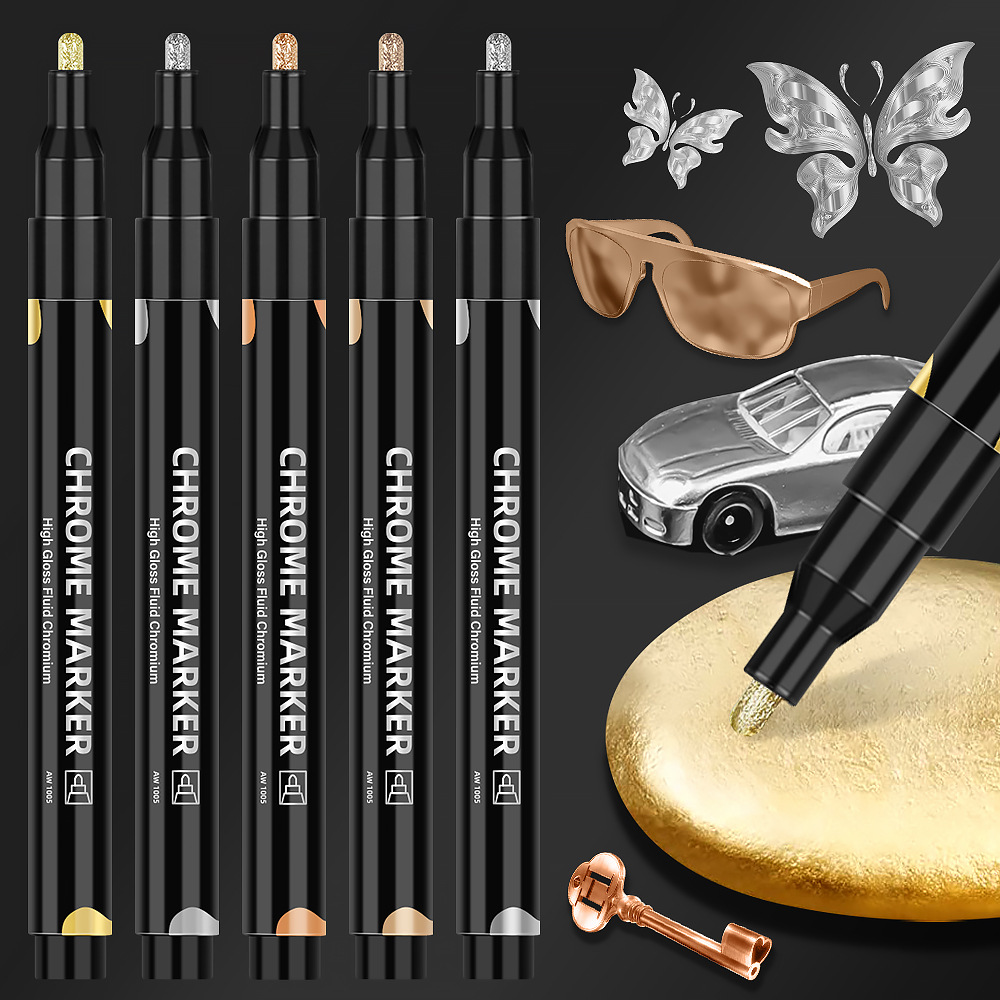 1/5/20pcs Chrome Pen Marker Mi - Reflector 5 In 1 avis et prix