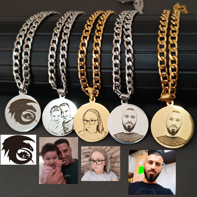 Customized Family Photo Pendan - Photographic Memory avis et prix