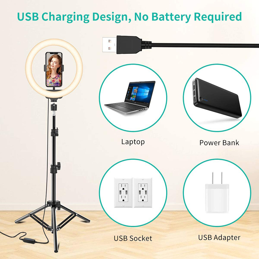 Phone Live Ring Light 10 Inch  - Photography Triangle avis et prix