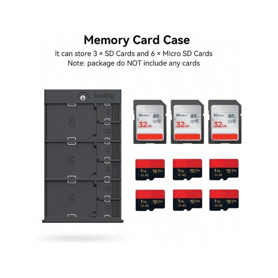 YC SMALLRIG Memory Card Case H - Photography Sim avis et prix