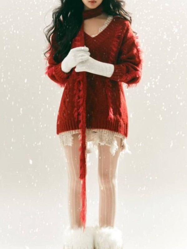 2025 New Red Sweater Art Photo - Photography Year avis et prix