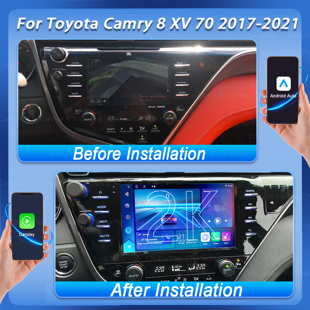 For Toyota Camry 8 XV 70 2017- - Photography Xv avis et prix