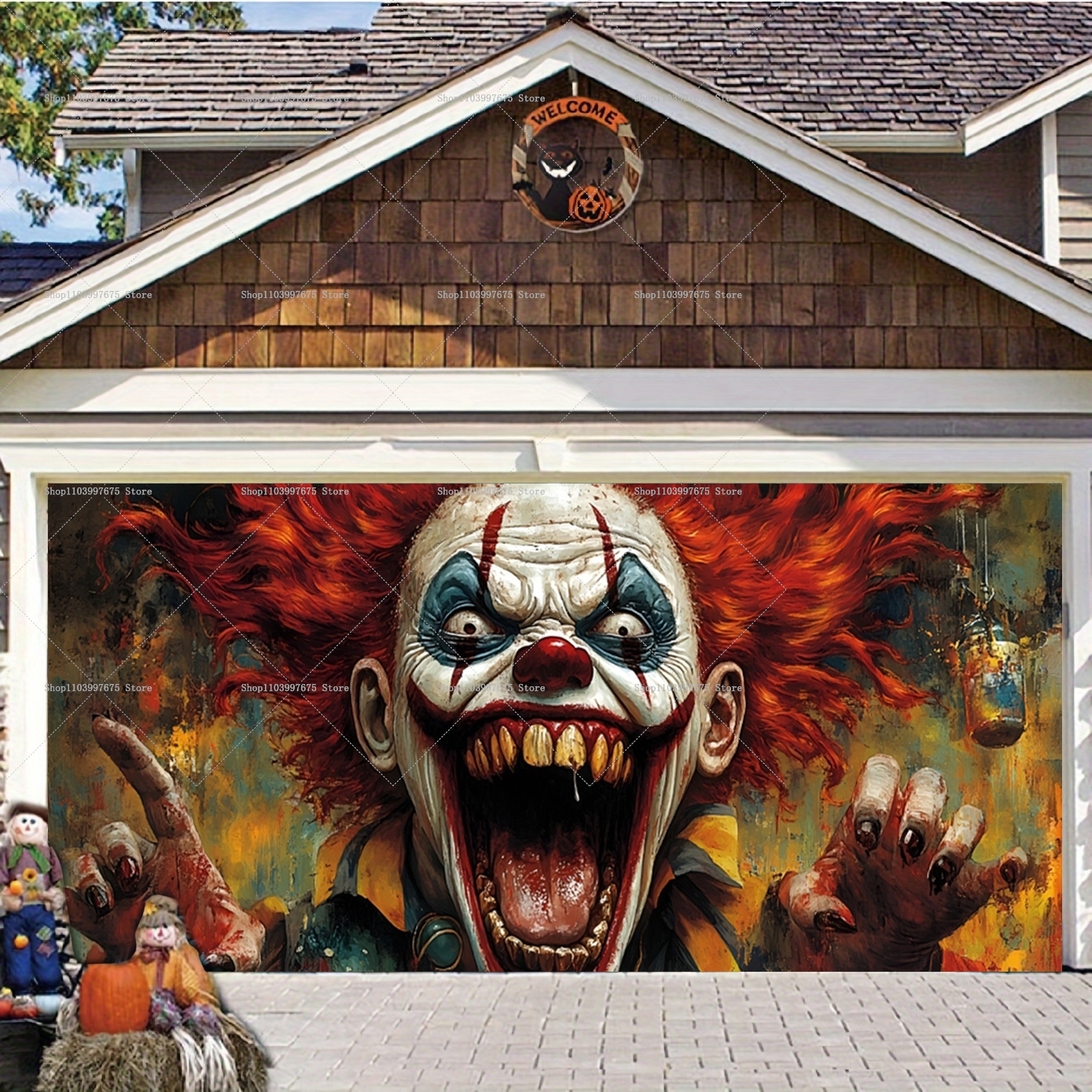 2D Halloween Horrible Clown Ga - Photography Architecture avis et prix