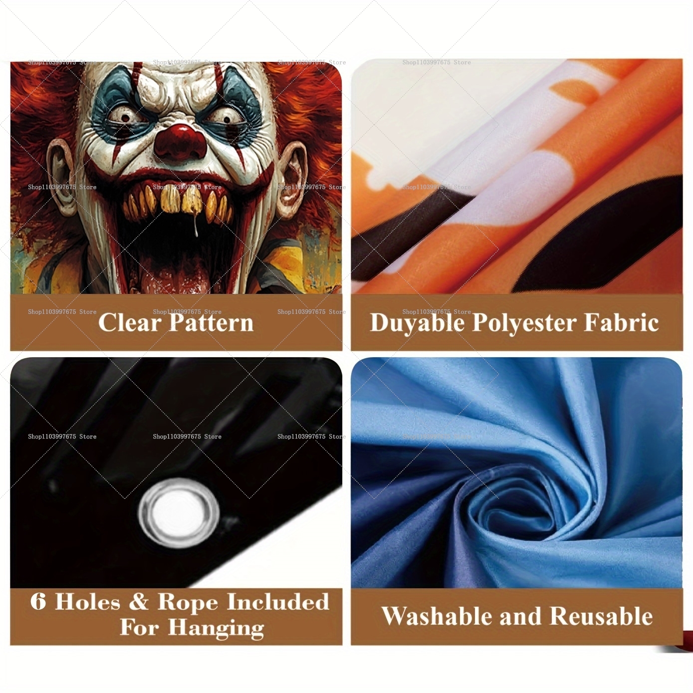 2D Halloween Horrible Clown Ga - Photography Architecture avis et prix