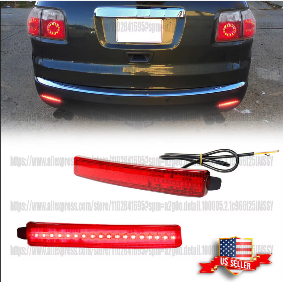 2PCS Red LED Rear Reflector Ta - Reflector 5 In 1 avis et prix