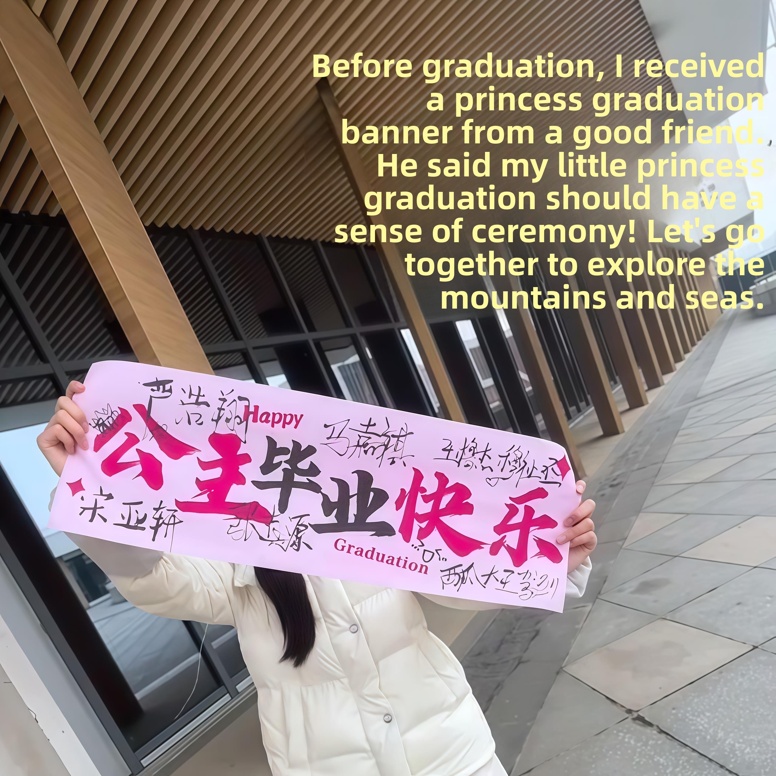 Handheld Graduation Banner Cam - Photography Signature avis et prix