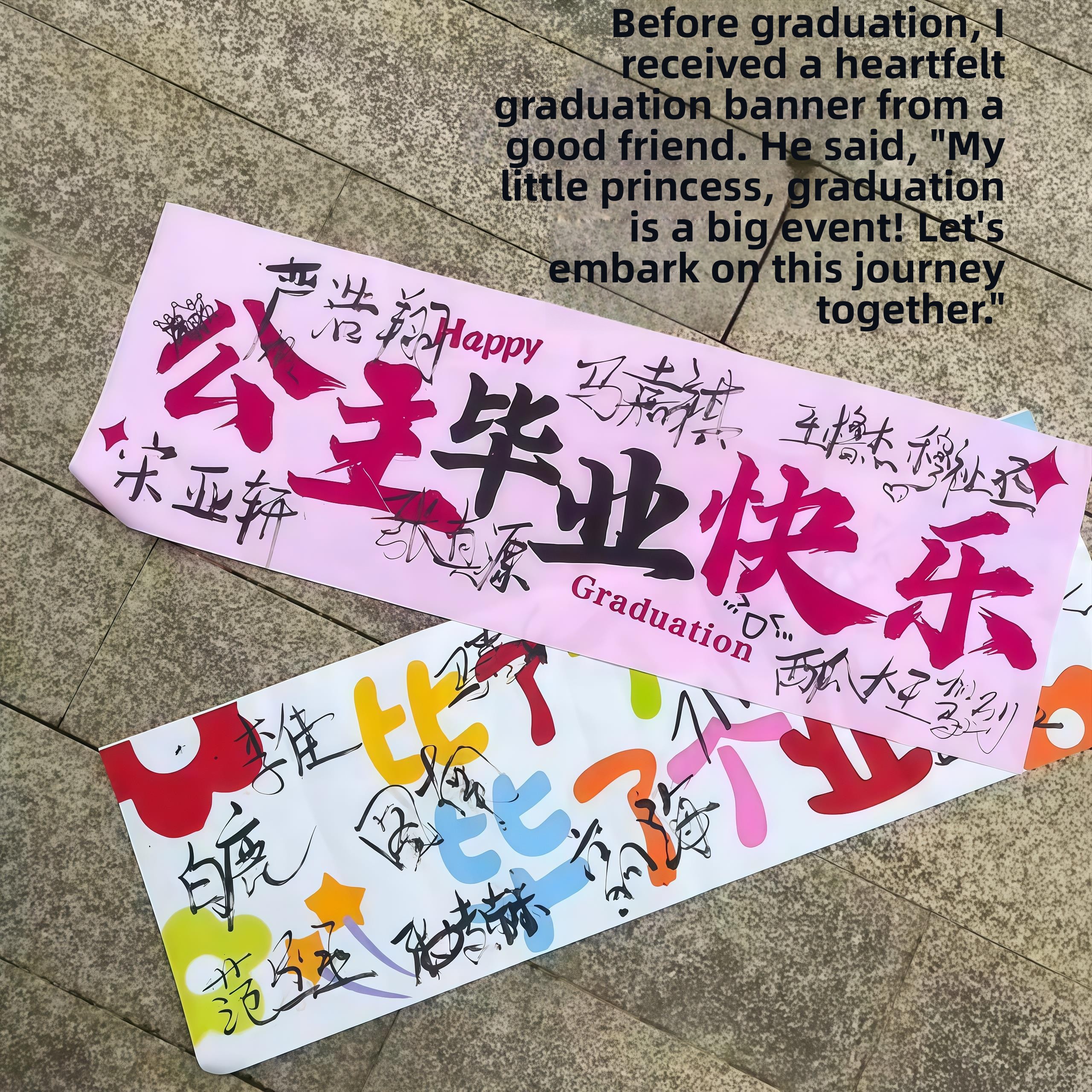 Handheld Graduation Banner Cam - Photography Signature avis et prix