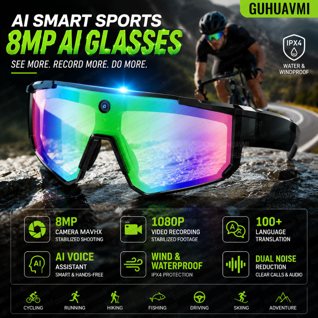 AI Smart Glasses with Camera H - Photographic Memory avis et prix