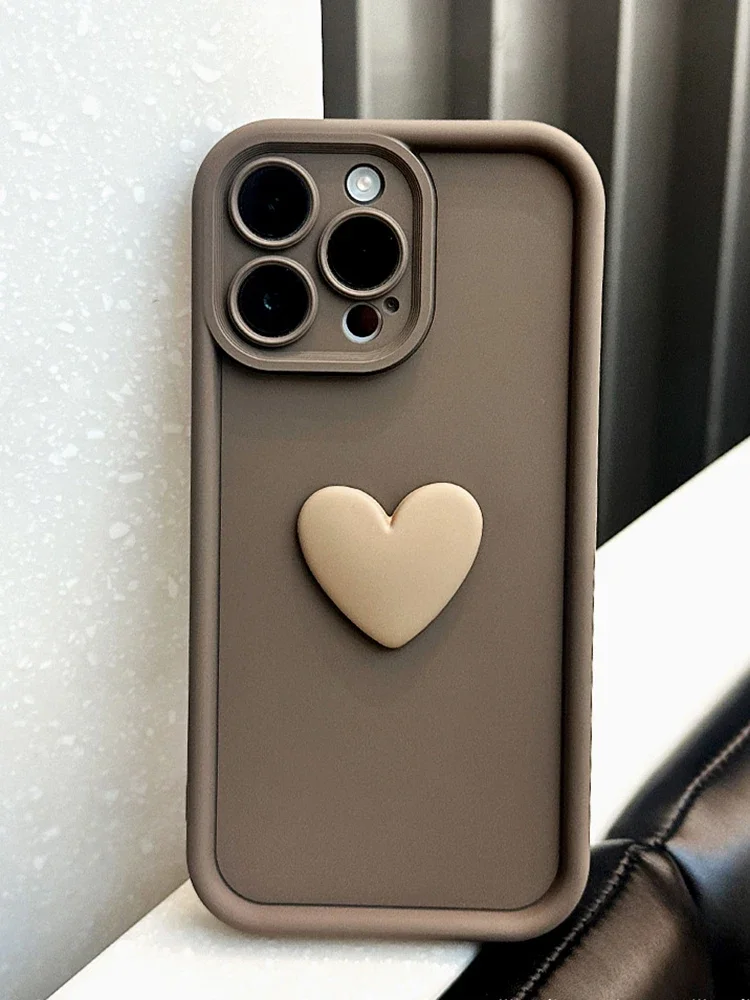 Cute 3D Love Heart Silicone Ca - Photography Xiaomi 15 avis et prix
