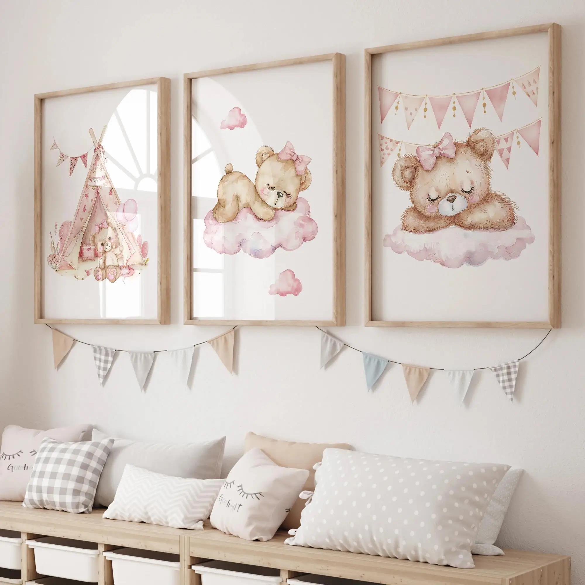 Pink Dream Bear Carousel Tent  - Photography Image avis et prix