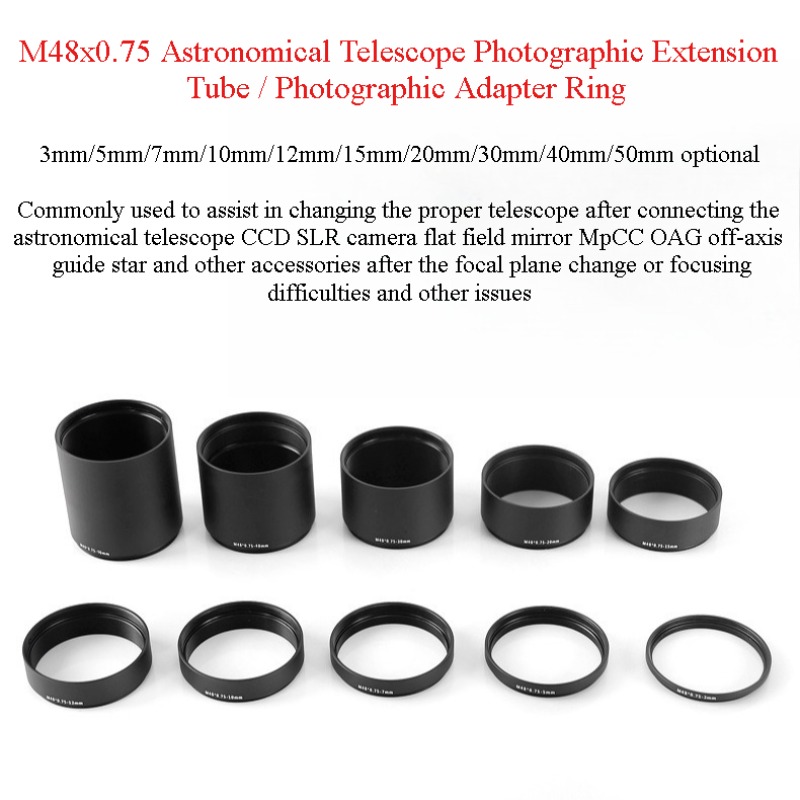M48X0.75 T2 Extension Tube Rin - Photography Youtube avis et prix