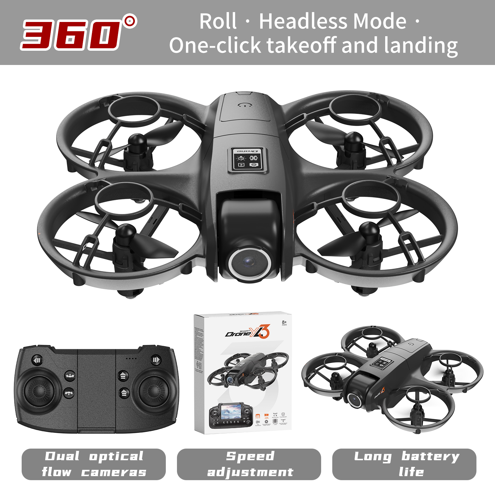 YL3 Remote-Controlled Drone wi - Photographic Memory avis et prix