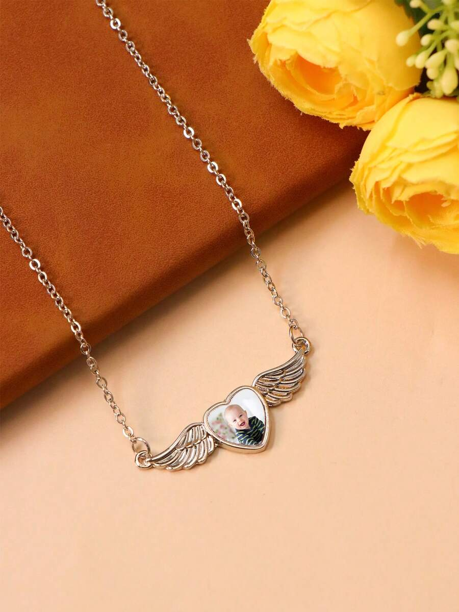Custom image angel wings neckl - Photographic Memory avis et prix