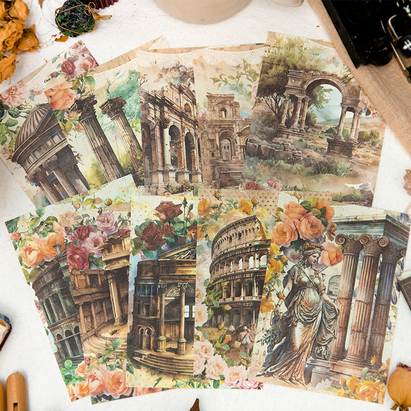 30pcs Travel Scenery Deco Scra - Photography Journal avis et prix
