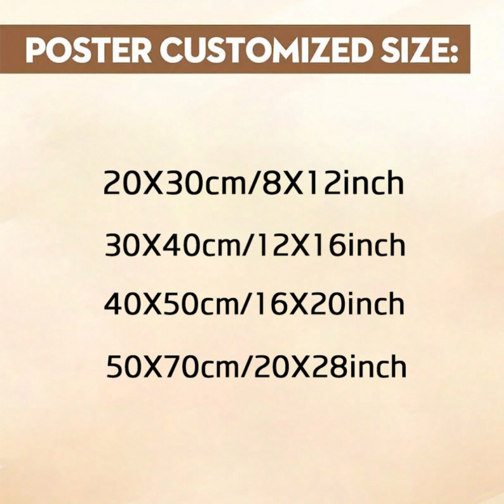 1pc Frameless Personalize Cust - Photography Image avis et prix