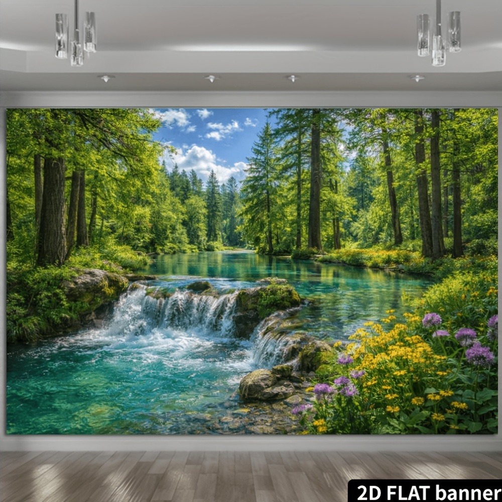 2D Plane Forest Waterfall and  - Photography Youtube avis et prix