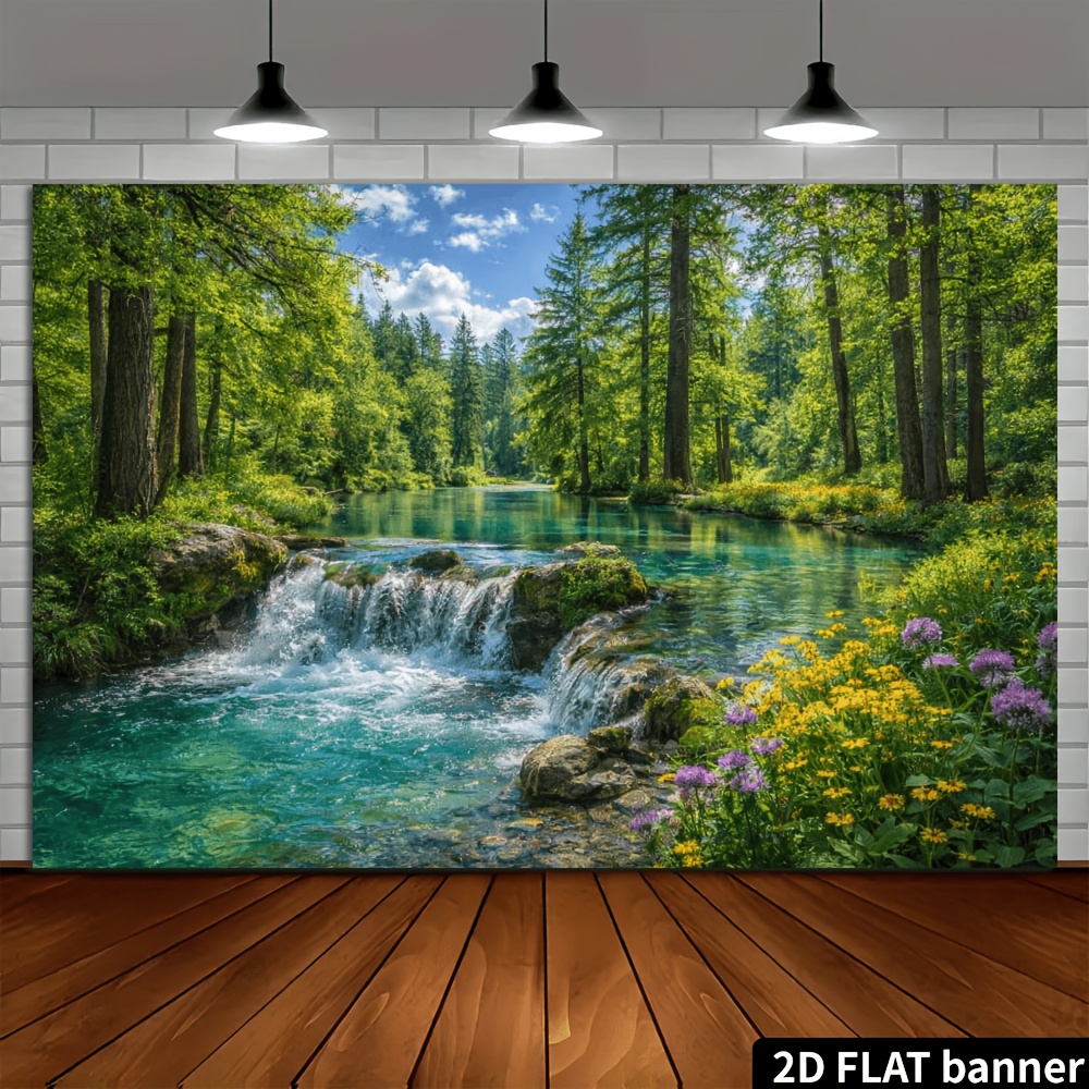 2D Plane Forest Waterfall and  - Photography Youtube avis et prix