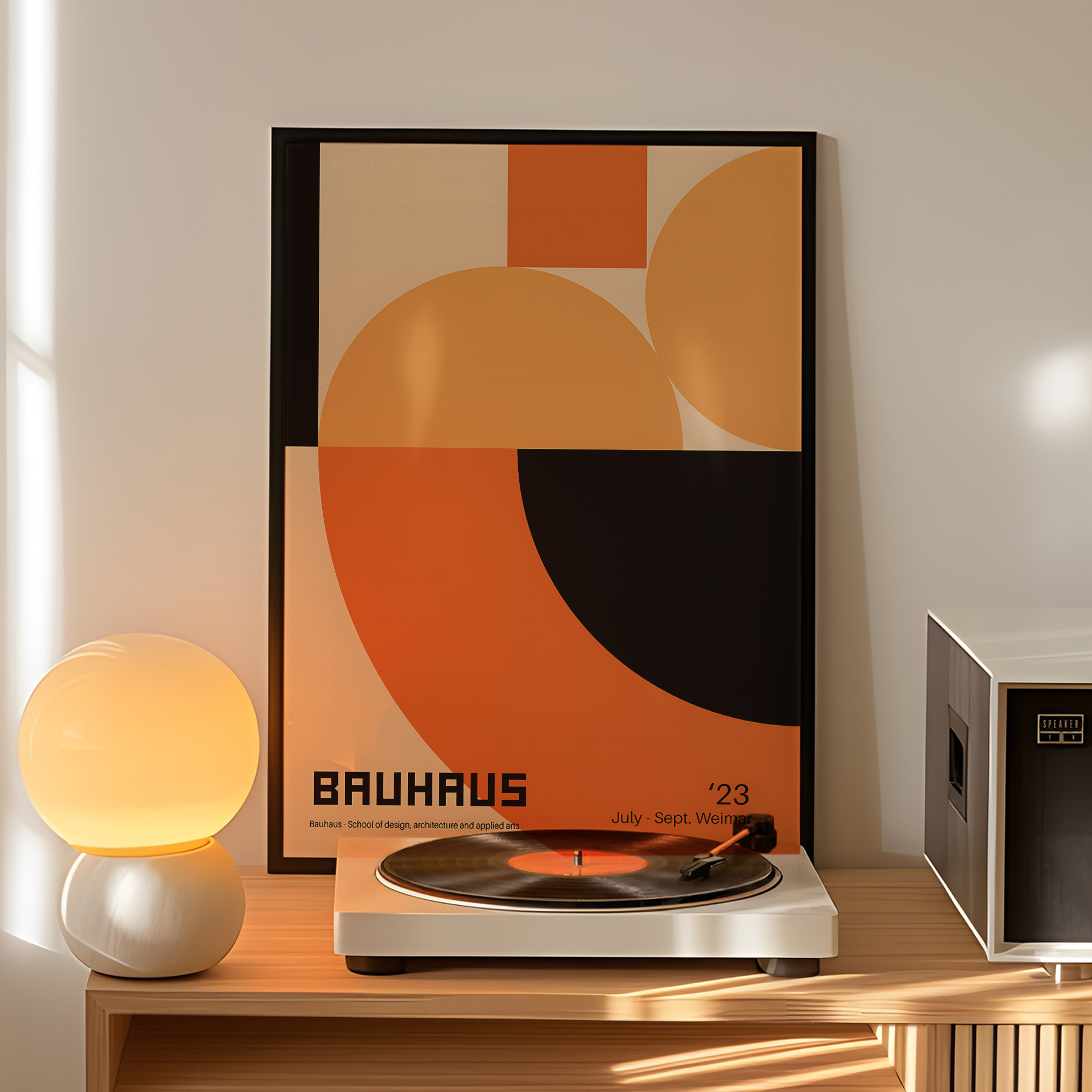 Modern Geometry Bauhaus School - Photography Image avis et prix