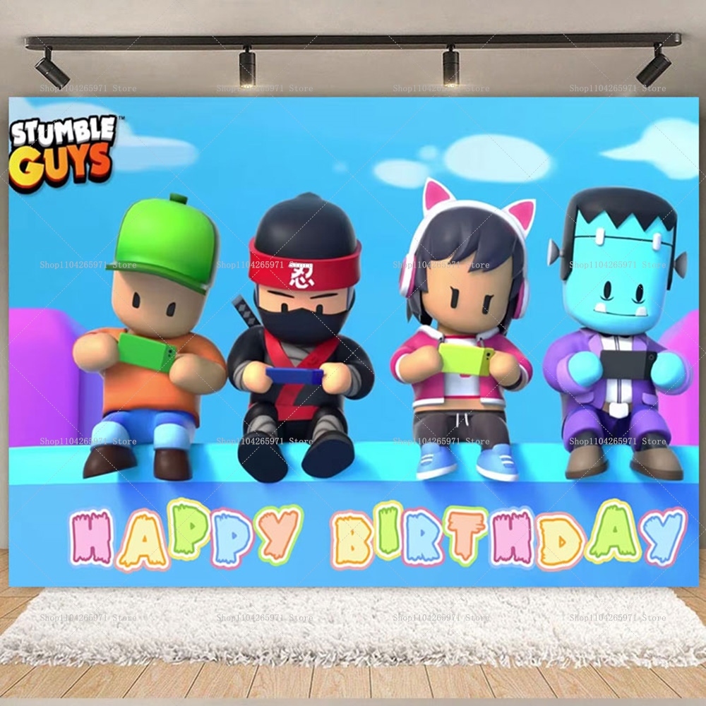 Stumble Guys Theme Birthday Pa - Photography Architecture avis et prix