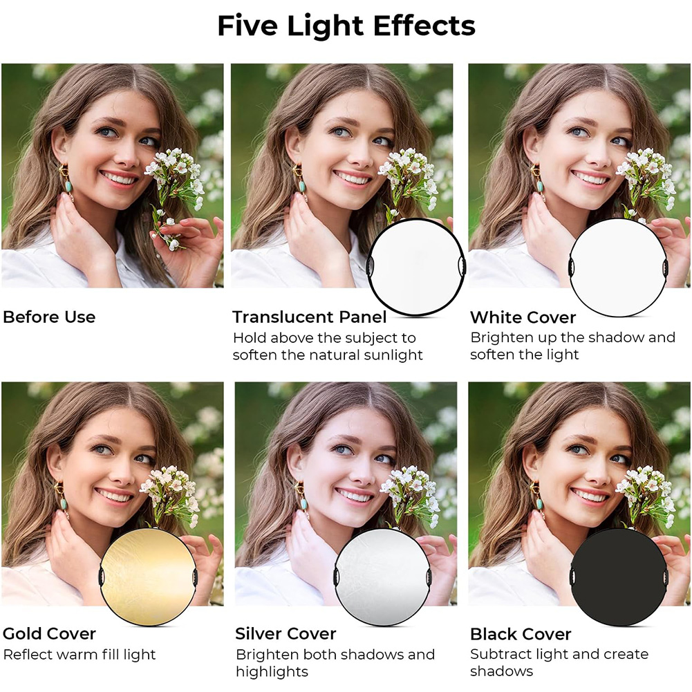 MYOBO Reflector Photography Co - Reflector 5 In 1 avis et prix