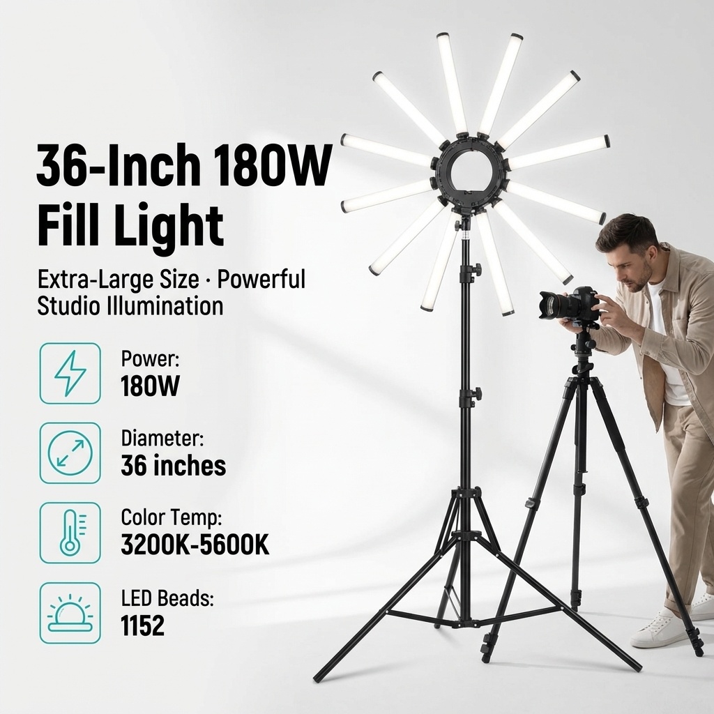 12 Arms Multi Tube Photography - Photography Youtube avis et prix