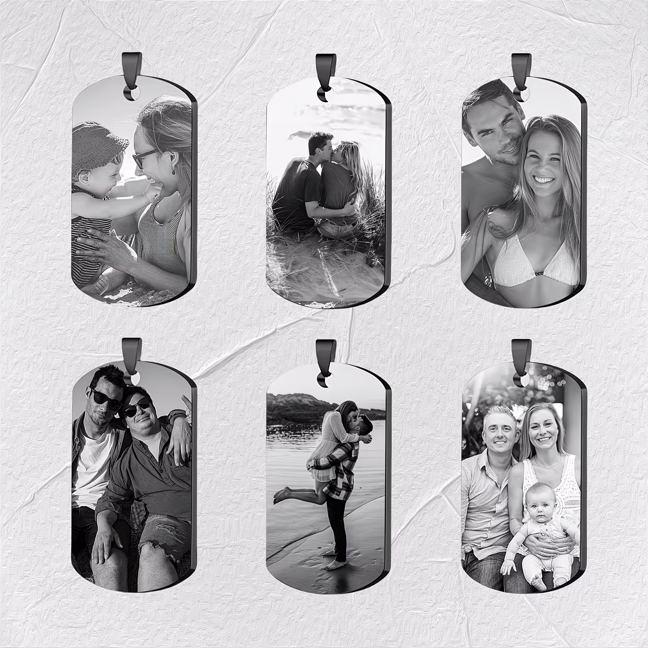 Custom Necklace with Engraved  - Photographic Memory avis et prix
