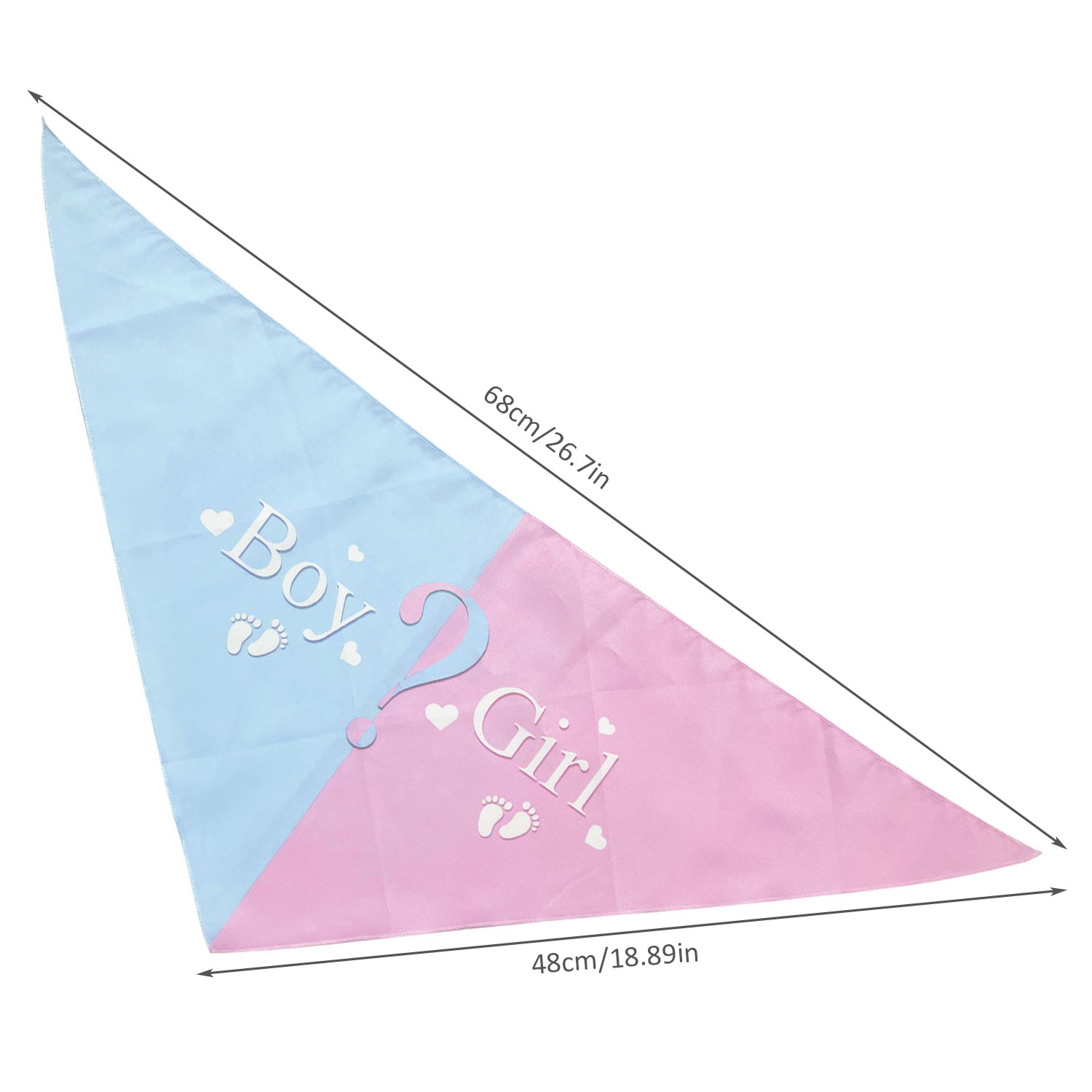 Gender Reveal Pet Bandana - Pi - Photography Triangle avis et prix