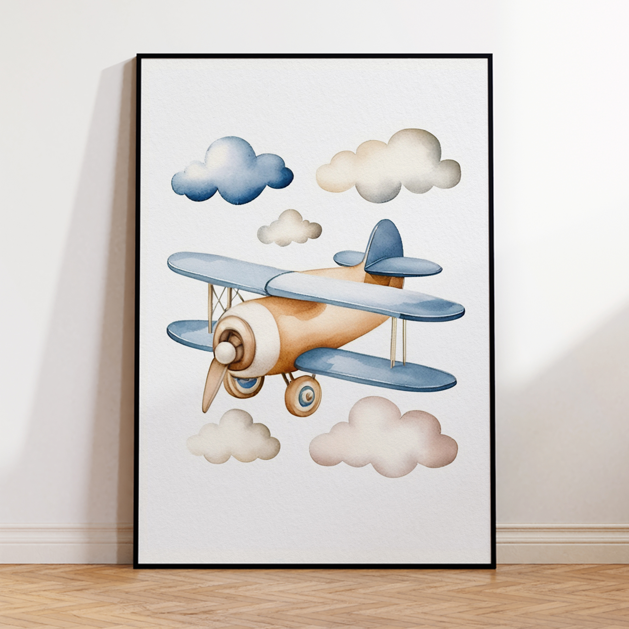 Cartoon Children Airplane Heli - Photography Image avis et prix