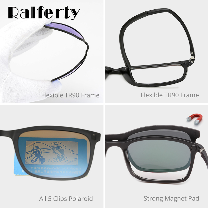 Ralferty Polarized Sunglasses  - Reflector 5 In 1 avis et prix