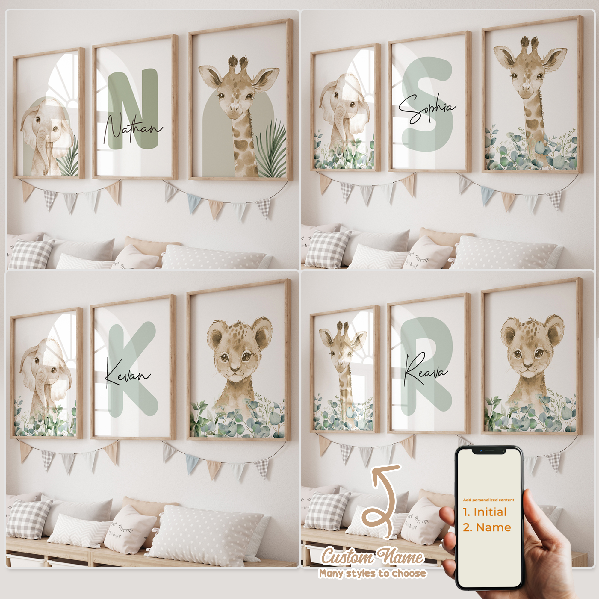 3pcs Personalized Custom Name  - Photography Image avis et prix