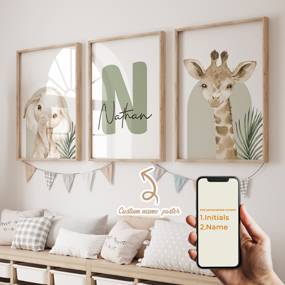 3pcs Personalized Custom Name  - Photography Image avis et prix