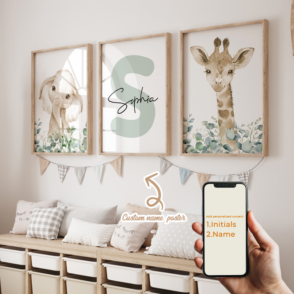 3pcs Personalized Custom Name  - Photography Image avis et prix