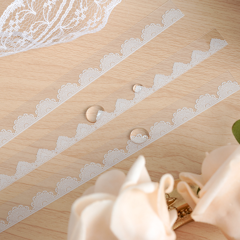 30pcs Retro Floral White Lace  - Photography Journal avis et prix