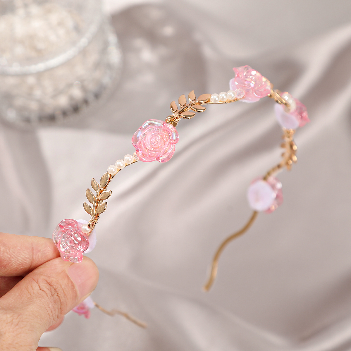 Resin Rose Leaf Headband Hair  - Photography Triangle avis et prix