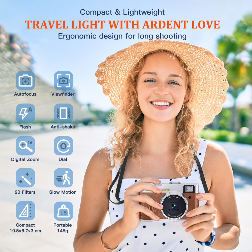 4K Digital Camera Auto Focus 4 - Photographic Memory avis et prix